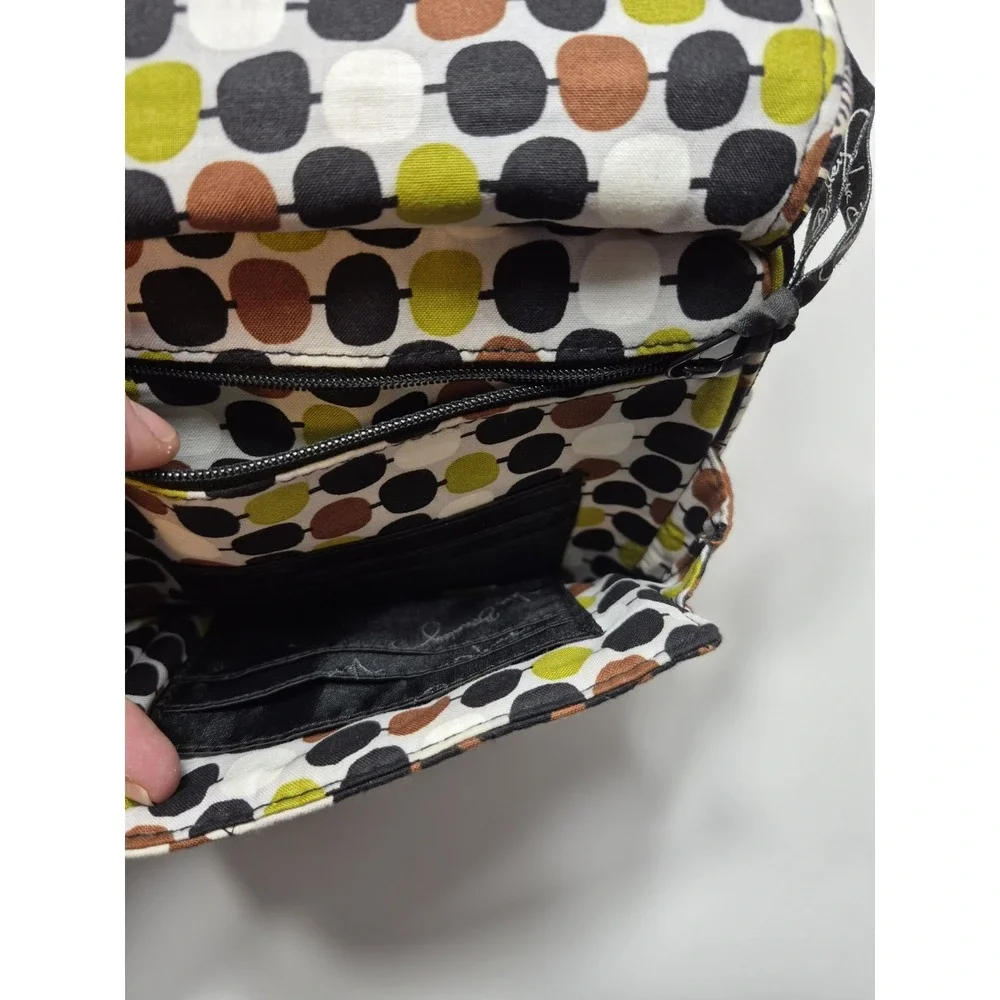Vera Bradley's Crossbody Purse Mini Hipster‎ Quilted Y2k Baroque Retired Print